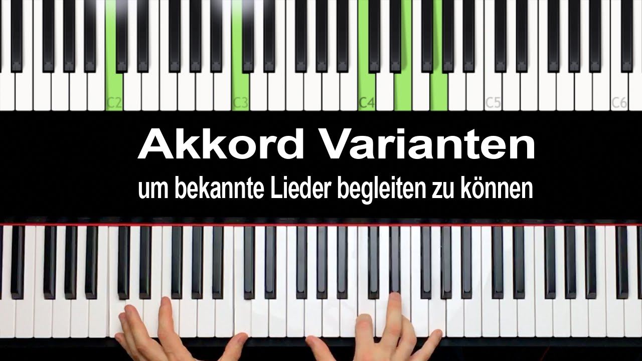 Akkord-Varianten und wie du damit bekannte Lieder ...